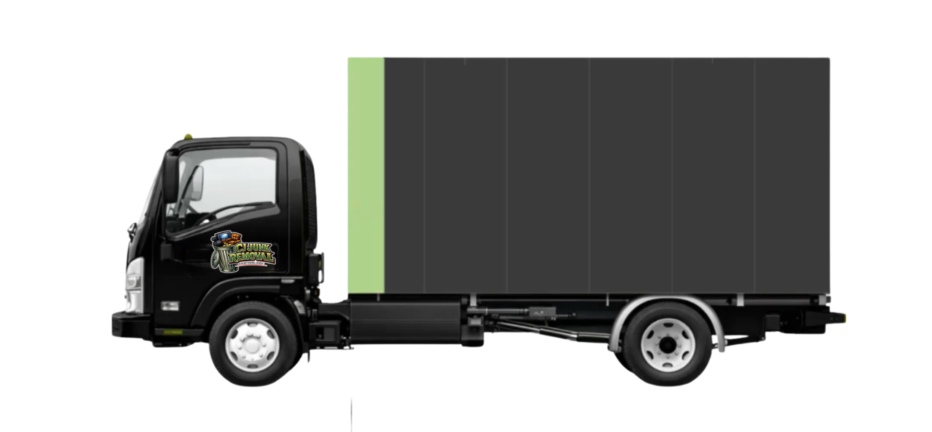 CJ Junk Removal truck
